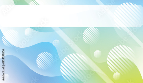 Blurred Decorative Design In Abstract Style With Wave, Curve Lines, Circle, Space for Text. Design For Your Header Page, Ad, Poster, Banner. Vector Illustration