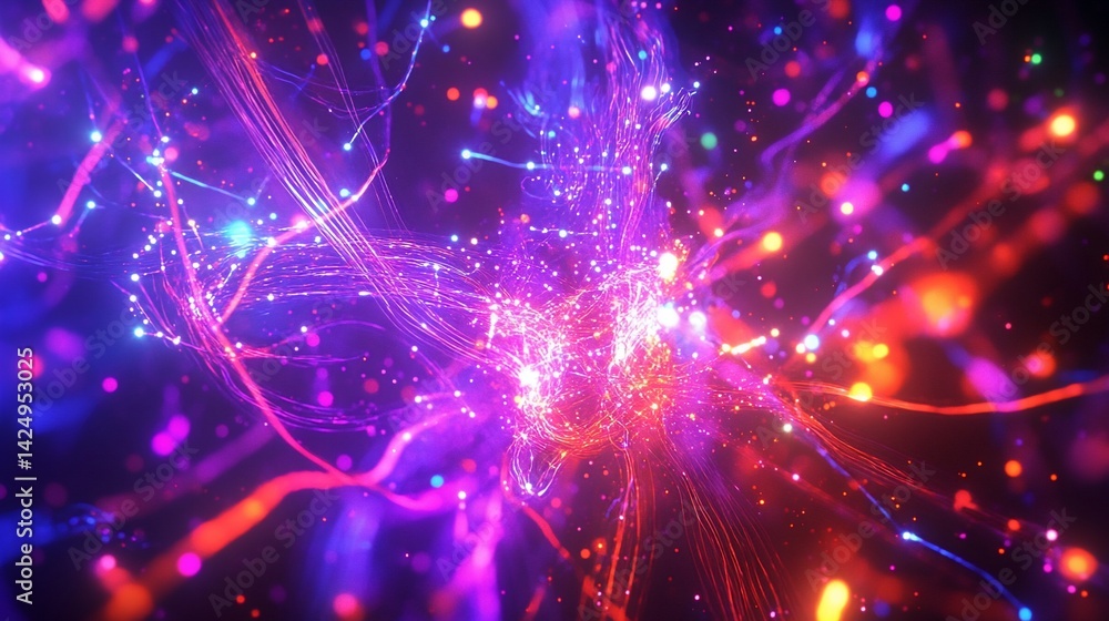 Vibrant Nebula: A Symphony of Light and Color Vibrant Nebula: A Symphony of Light and Color
