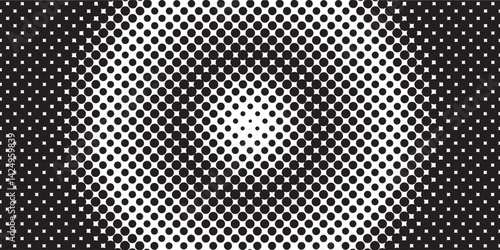 綱点　円　ドッド　白黒　背景