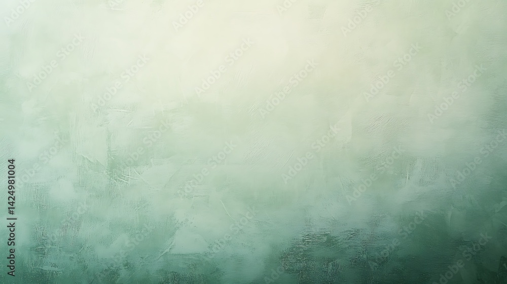 Obraz premium Green textured wall background.
