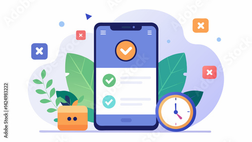 A mobile app that promotes digital detox by allowing users to set daily limits on their screen time and receive reminders to take breaks..