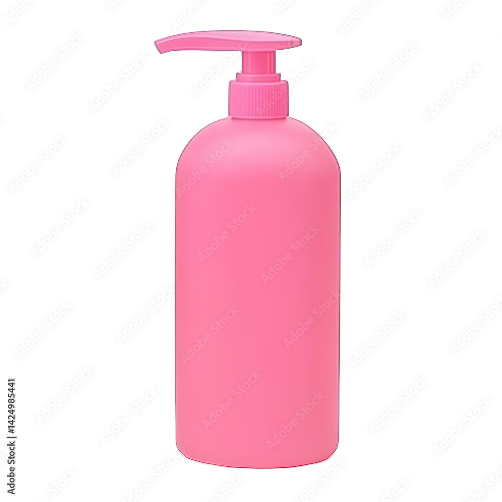 Pink Pump Bottle Isolated on Transparent Background a 3d Render Illustration Pink Pump Bottle Isolated on Transparent Background a 3d Render Illustration