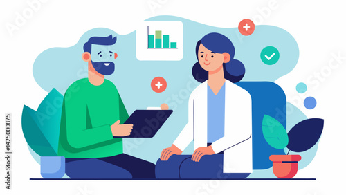 A psychiatrist works closely with their patient to determine the most effective medication plan taking into account their unique needs and ensuring a.