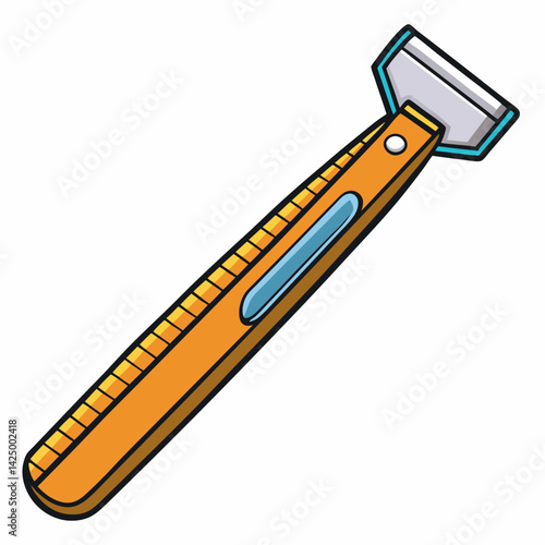 razor isolated on white background