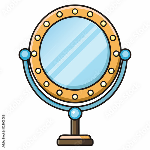 porthole with a blue sky