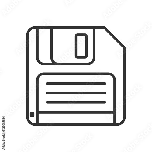 Floppy disk icon design