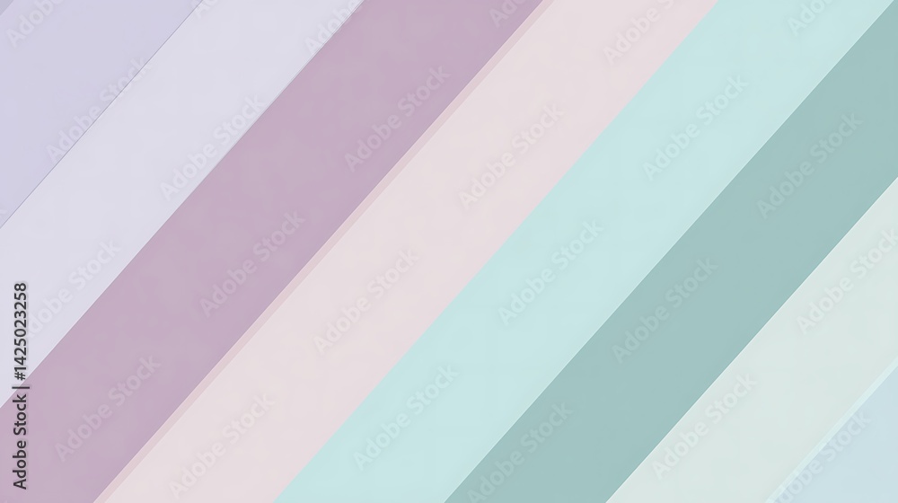 Obraz premium Pastel Diagonal Stripes Background. (5)