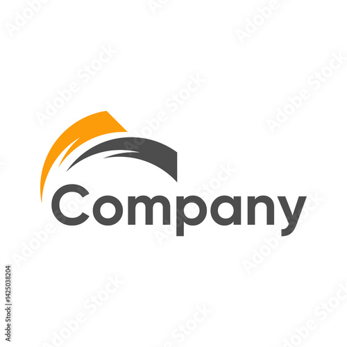 isolated abstract logo, generic circle logo design, editable icon, generic icon for your company, full color
