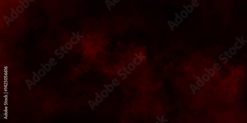 Dark red powder explosion cloud on black background. Abstract red and black grunge texture smoke. smoke fog misty texture overlay on dark black. paranormal red mystic smoke, clouds for movie.