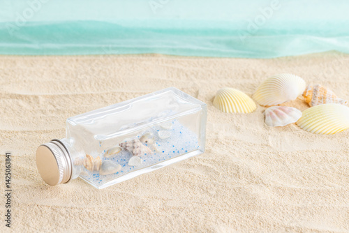 Obraz na płótnie 海イメージ sea image background w salonie