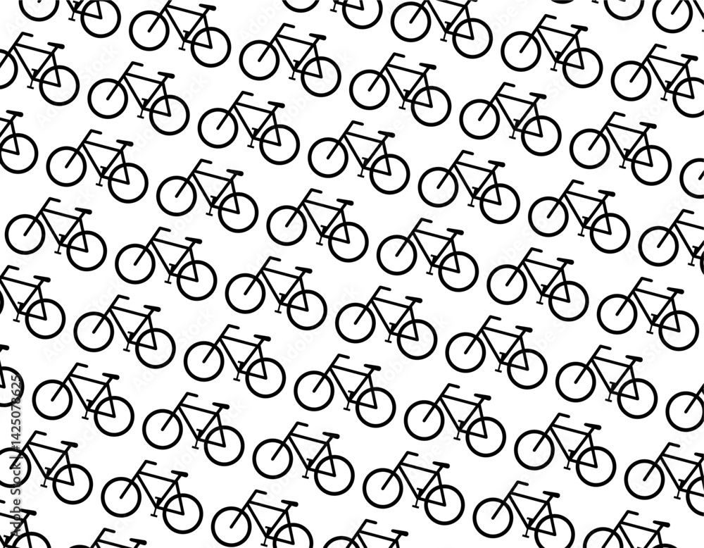 bicyle pattern vector design illustration bicyle pattern vector design illustration