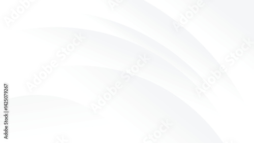 abstract white background with graphic curve lines