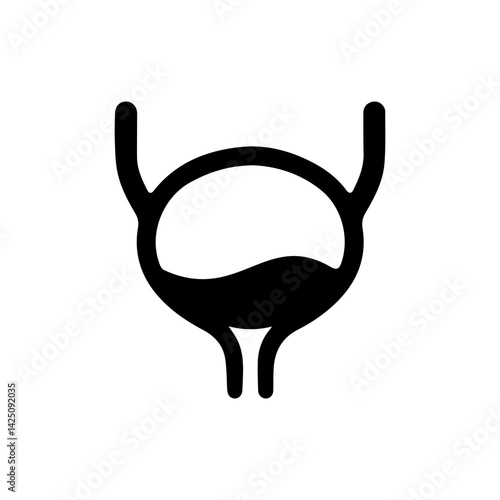 bladder glyph icon