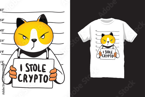 I stole crypto t-shirt