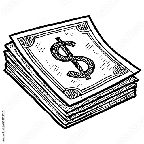 stack of cash