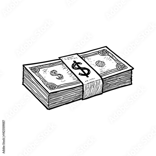 stack of cash