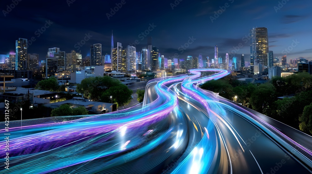 Obraz premium - futuristic cityscapes