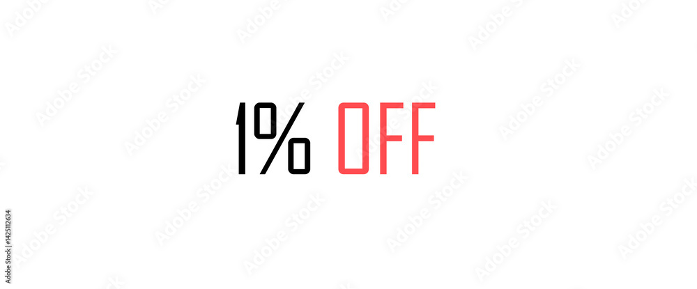 Fototapeta premium Special offer Sale tag banner Vector illustration isolated on white background discount, flyer, selling, advertising campaign.