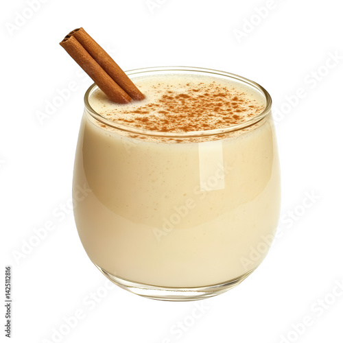 Isolated Cocktail Drink With Cinnamon Stick A Transparent Background Photo