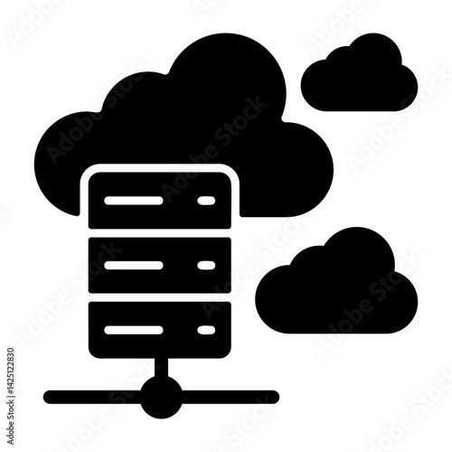 Cloud Hosting Icon