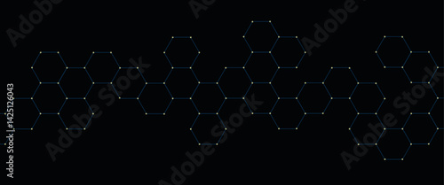 technical honeycomb background digital electronics
