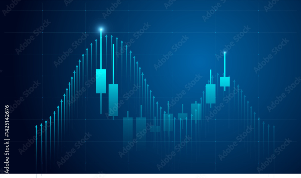 blue chart elements for up trend financial objects concepts vector, illustration. The vector of digital technology fantastic charts design. A growht Charts of Finance trade blue chart elements for up trend financial objects concepts vector, illustration. The vector of digital technology fantastic charts design. A growht Charts of Finance trade