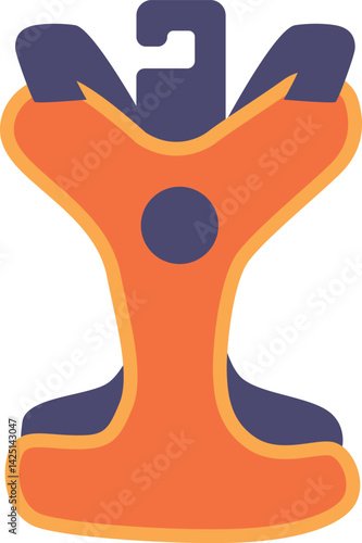 Dog harnesses supply vector illustration