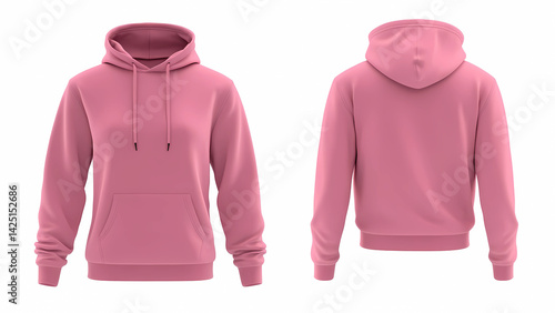 Wallpaper Mural pink hoodie template. Hoodie sweatshirt long sleeve with clipping path, hoody for design mockup for print, isolated on white background

 Torontodigital.ca