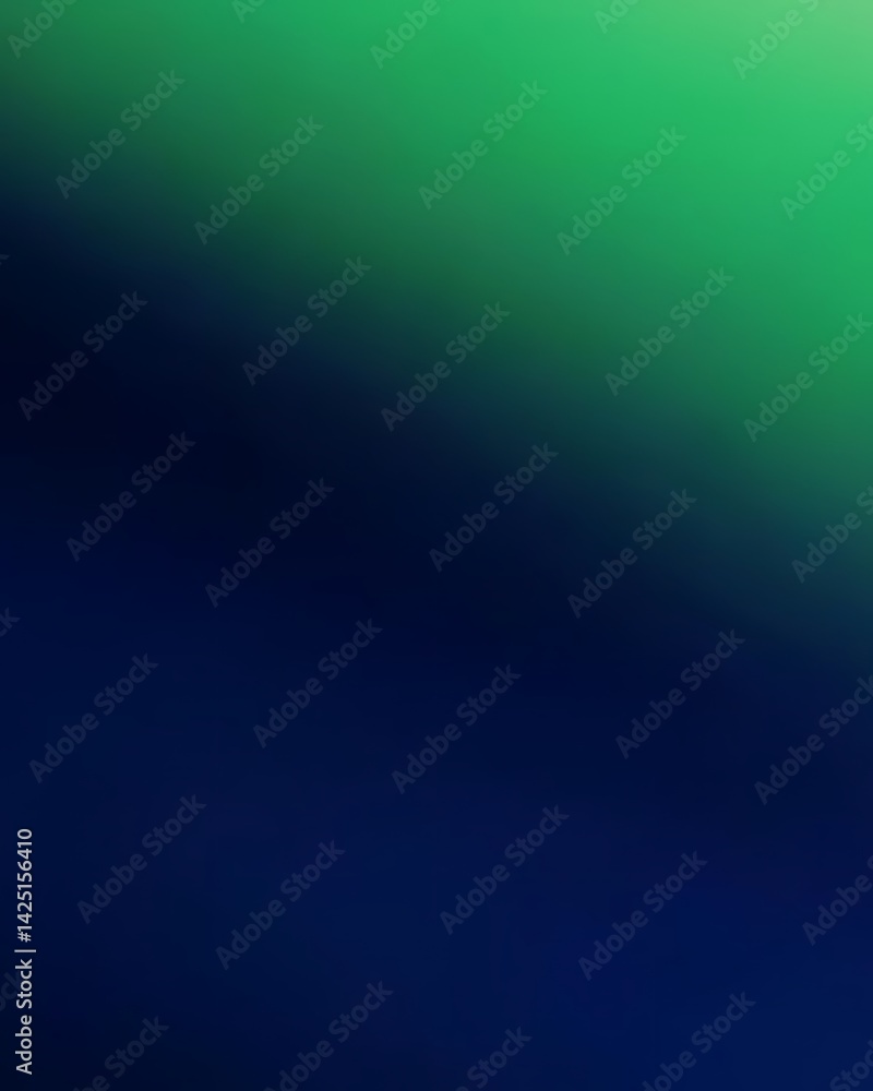 Obraz premium Abstract Blue and Green Gradient Background
