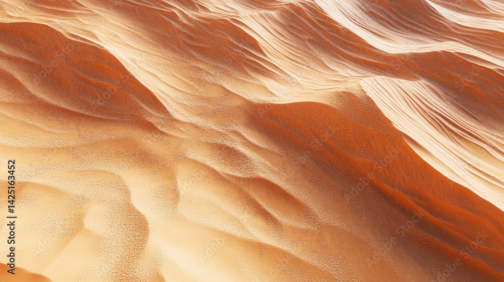 Abstract Sand Dune Landscape Abstract Sand Dune Landscape