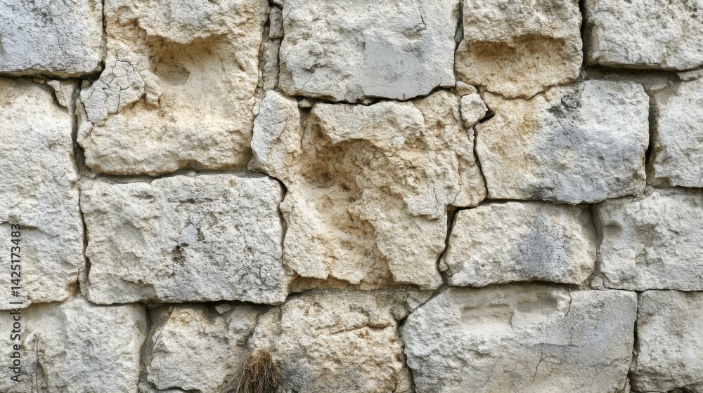 Fototapeta premium Dry Stone Wall Texture