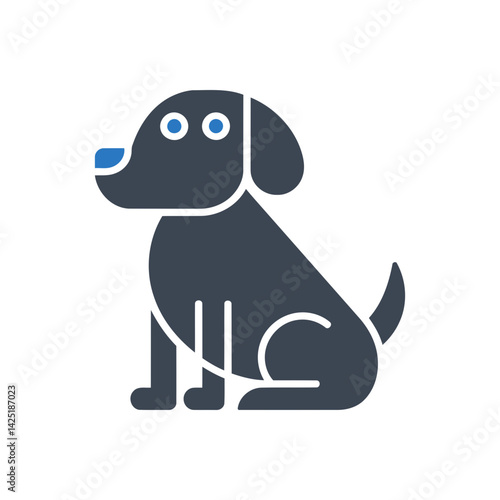 Sitting Dog Icon