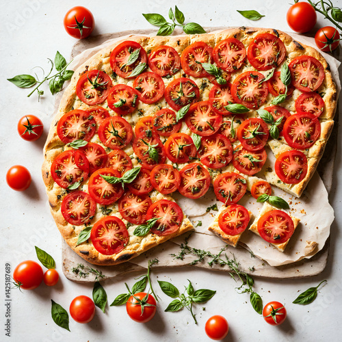 Vibrant Heirloom Tomato Splash