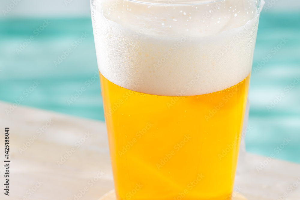 夏のビールイメージ