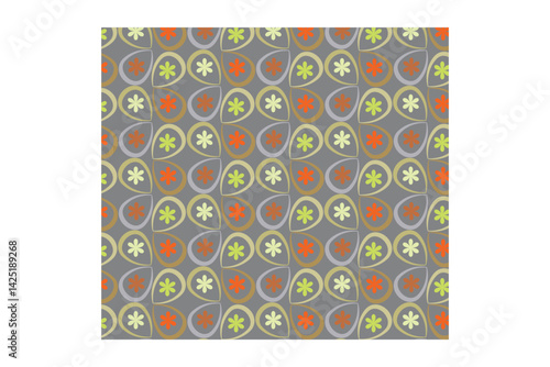 minimalist seamless online pattern geometric abstract simple pattern isolated outline vector 