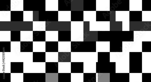 black and white chess board