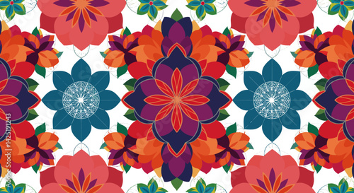 Kaleidoscope of Blossoms