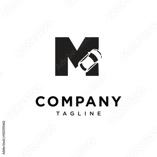 Letter M Car Logo Icon Vector