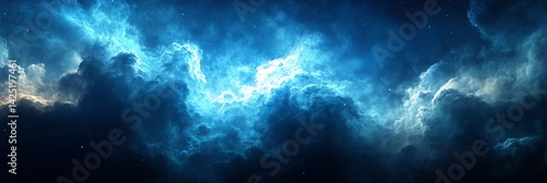 Exploring the Cosmos with Luminous Blue Nebula Clouds and Starlight