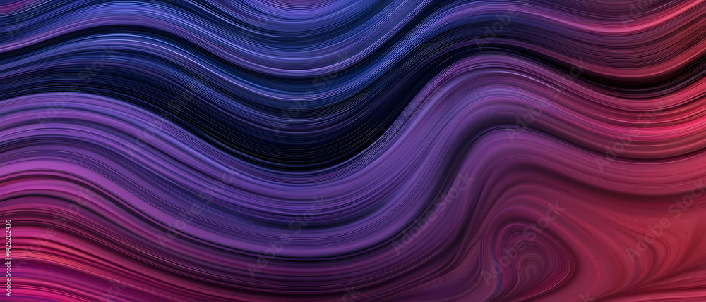 Abstract Flowing Waves Abstract Flowing Waves