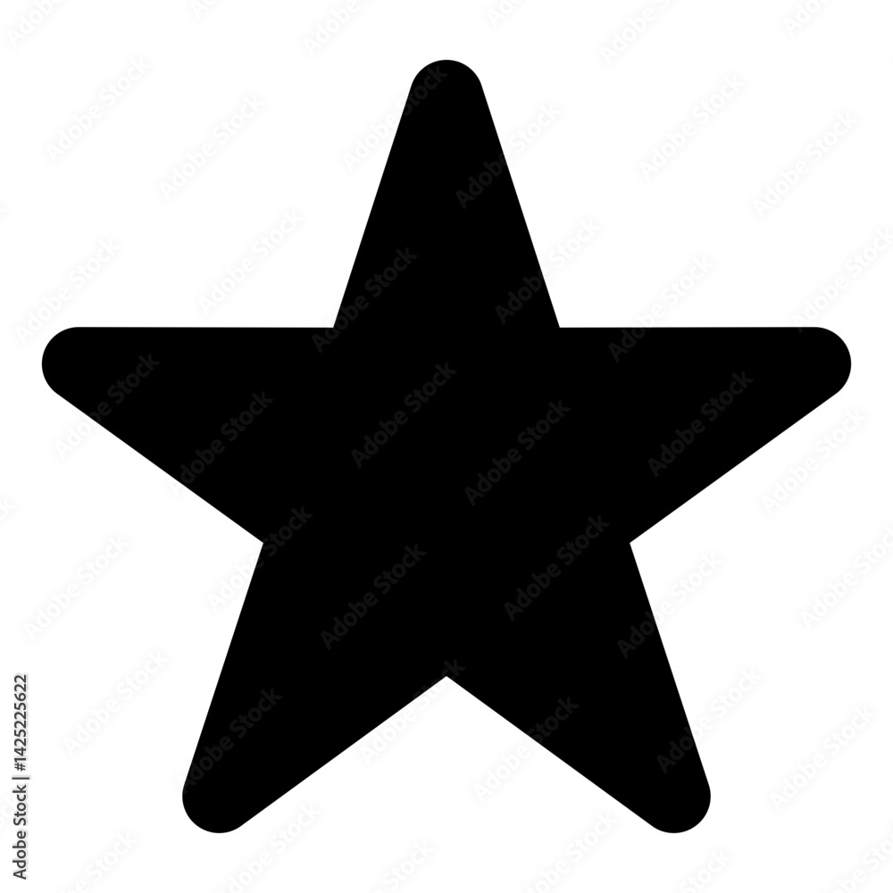 Fototapeta premium Star Icon