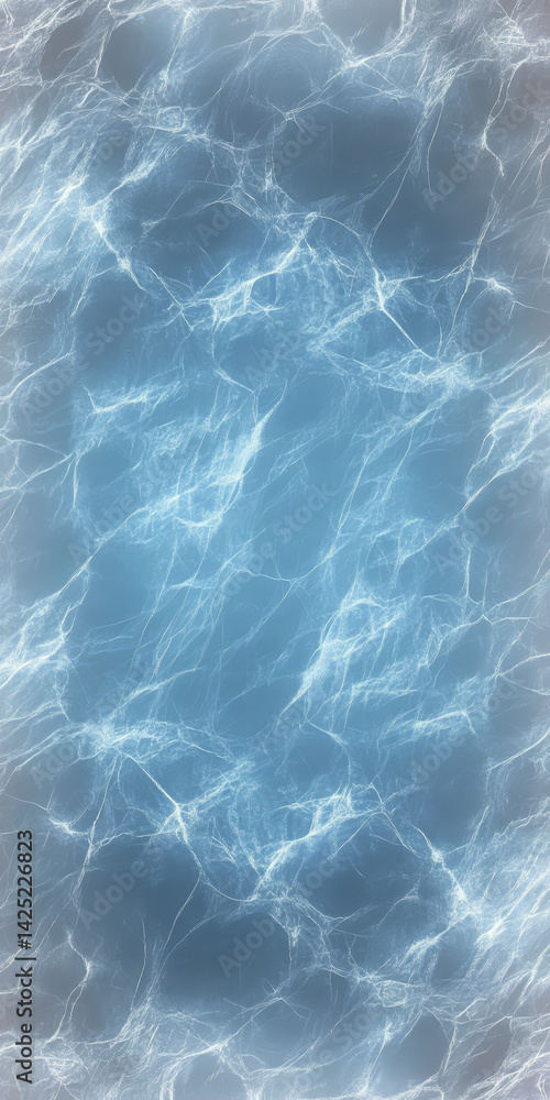 Fresh water surface reflects light in calming blue tones under a bright sky Fresh water surface reflects light in calming blue tones under a bright sky