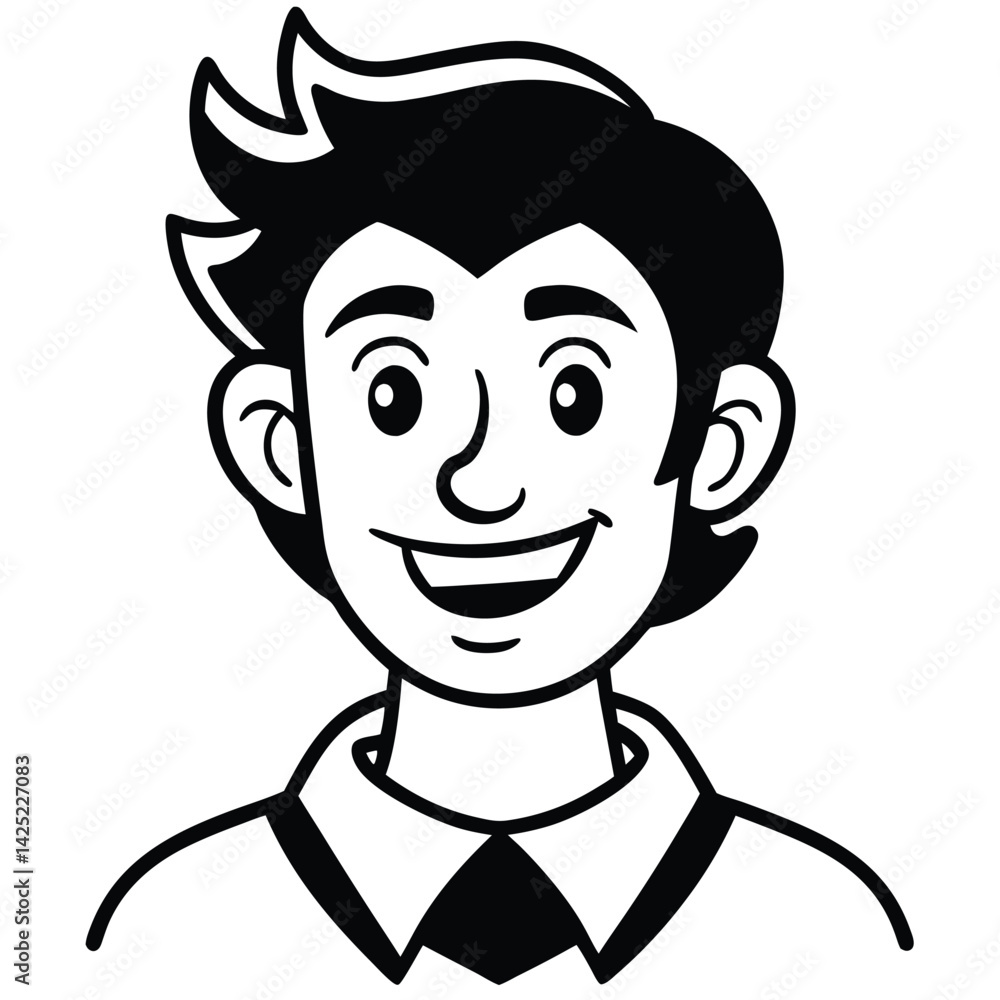 Face vector design Face vector design