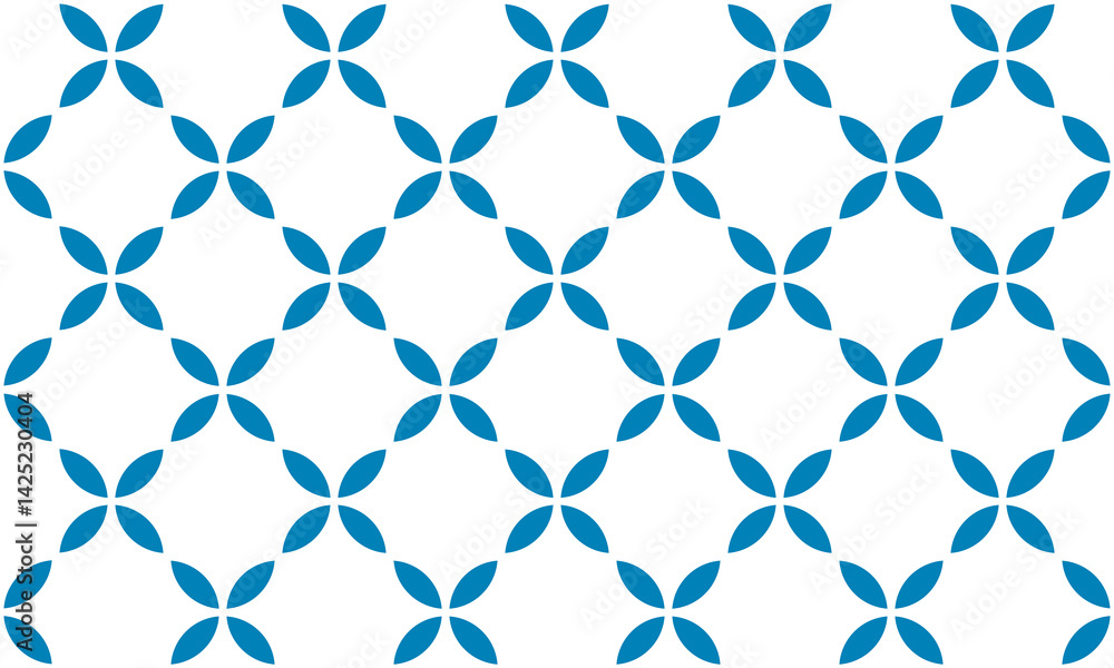 Fototapeta premium Repeating pattern ”HANA SHIPPOU NIJIMI