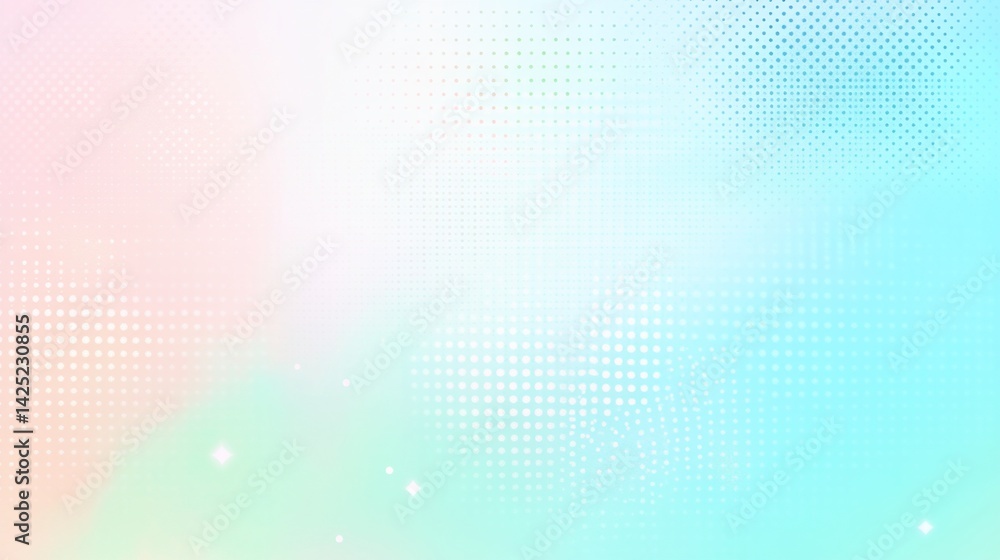 Obraz premium Pastel Dotted Background