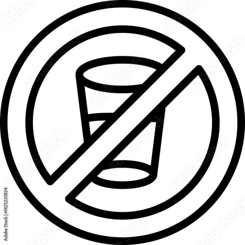 No Drink Icon