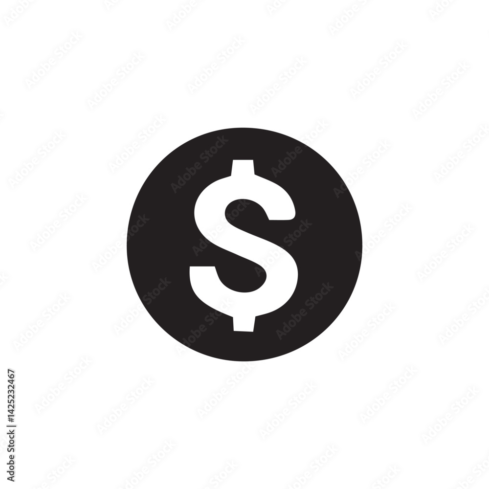dollar sign icon dollar sign icon