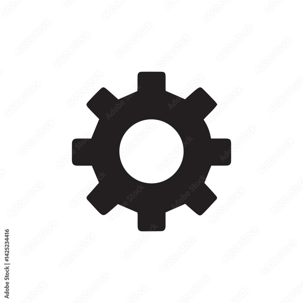 gear icon vector illustration gear icon vector illustration