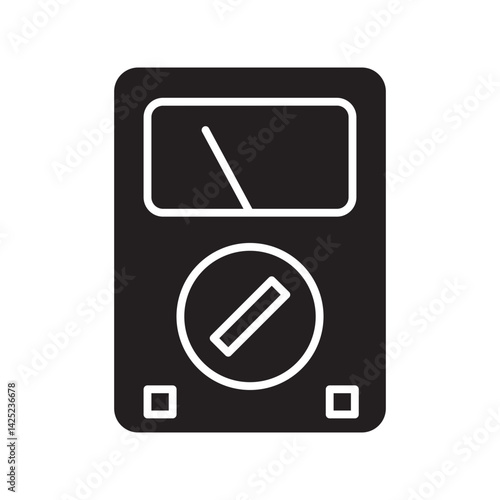 volt meter glyph