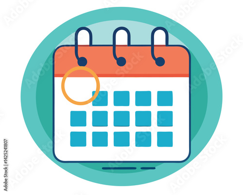 Calendar Icon. Schedule Your Events and Appointments